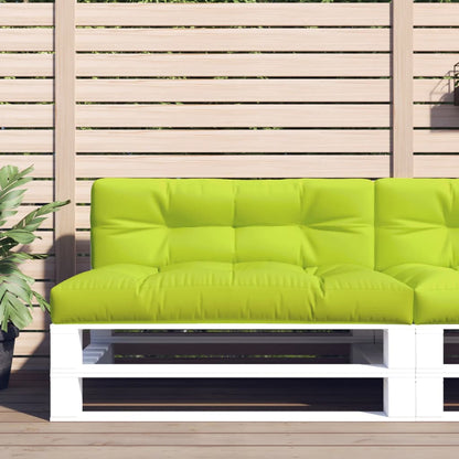 vidaXL Palettenkissen Knallgrün 120x40x12 cm Stoff