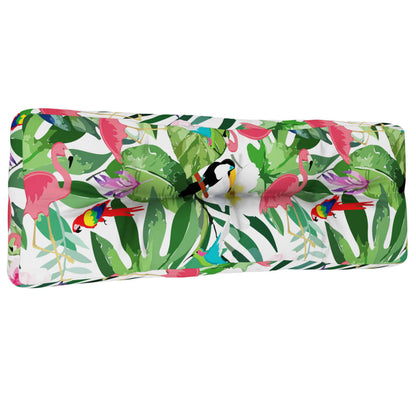 vidaXL Coussins de palette multicolores 120x40x12 cm Tissu