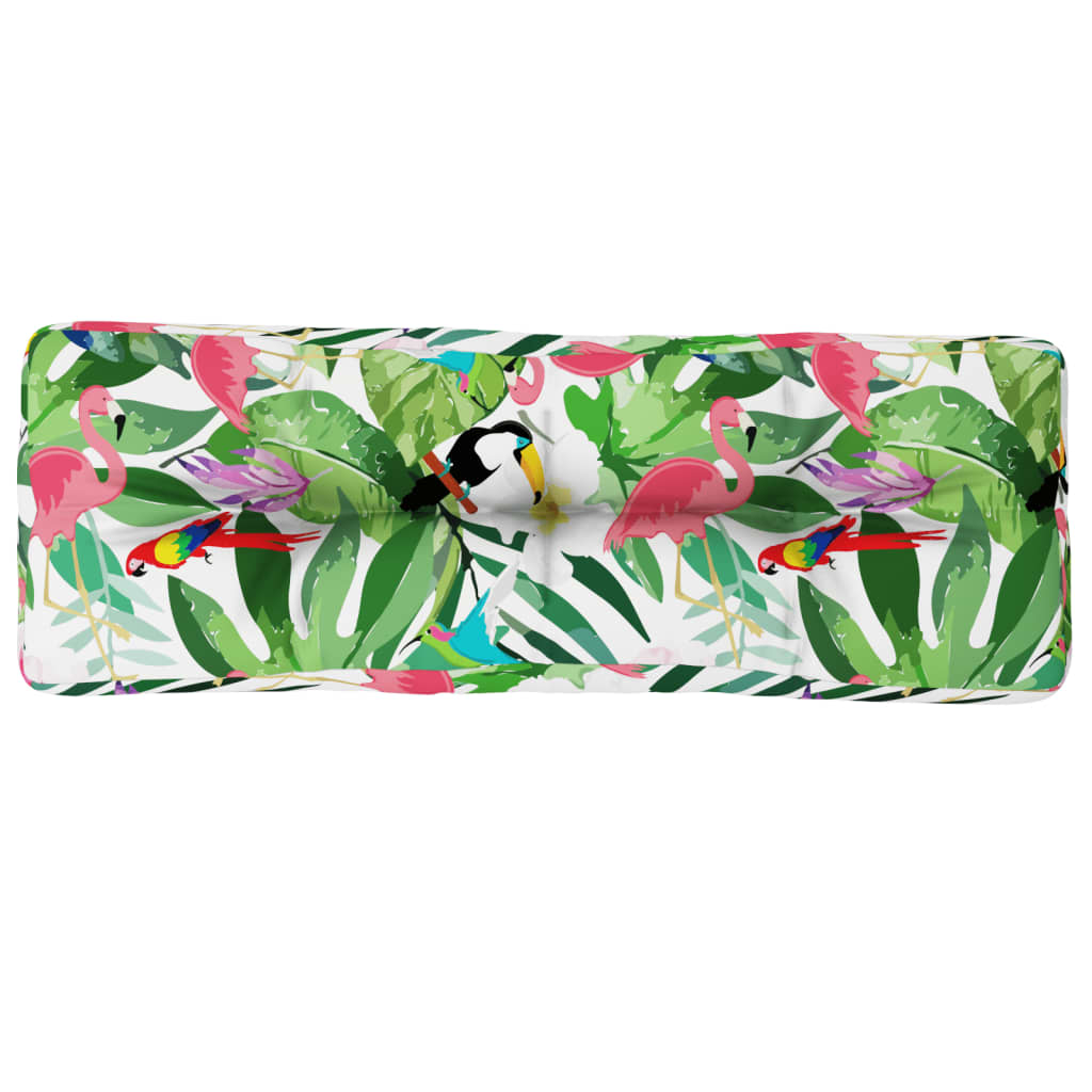 vidaXL Coussins de palette multicolores 120x40x12 cm Tissu