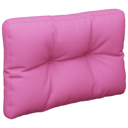 vidaXL Coussins de palette 2 pcs Tissu rose
