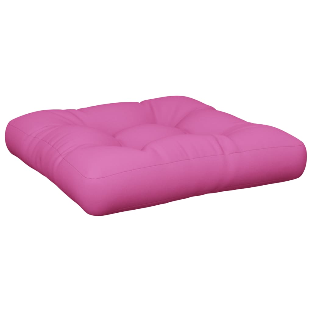 vidaXL Coussins de palette 2 pcs Tissu rose
