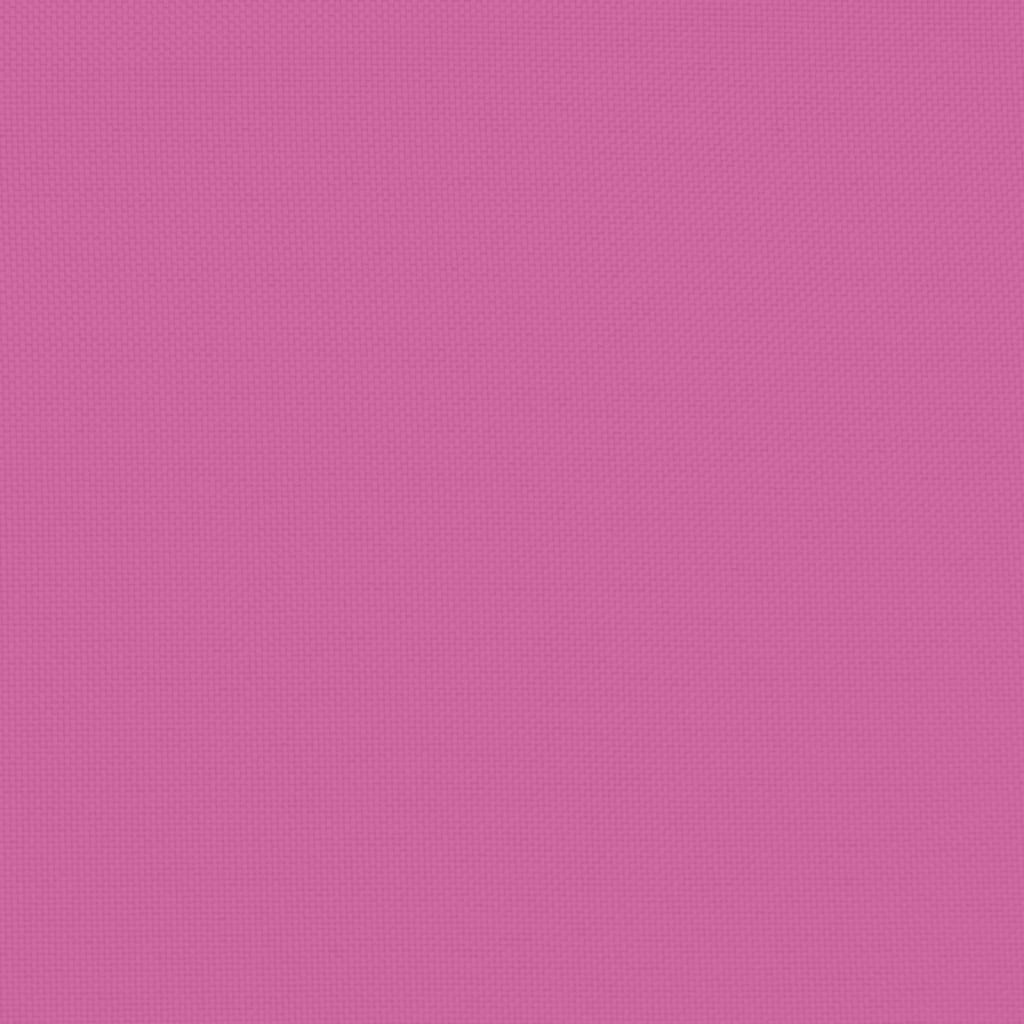 vidaXL Coussins de palette 2 pcs Tissu rose