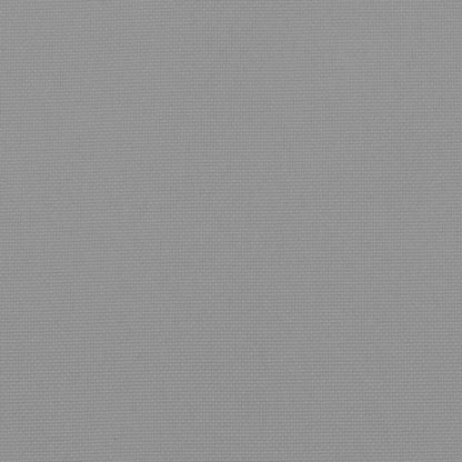 vidaXL Coussins pour palettes 2 pcs Gris Tissu