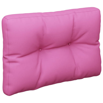 vidaXL Coussins de palette 2 pcs Tissu rose