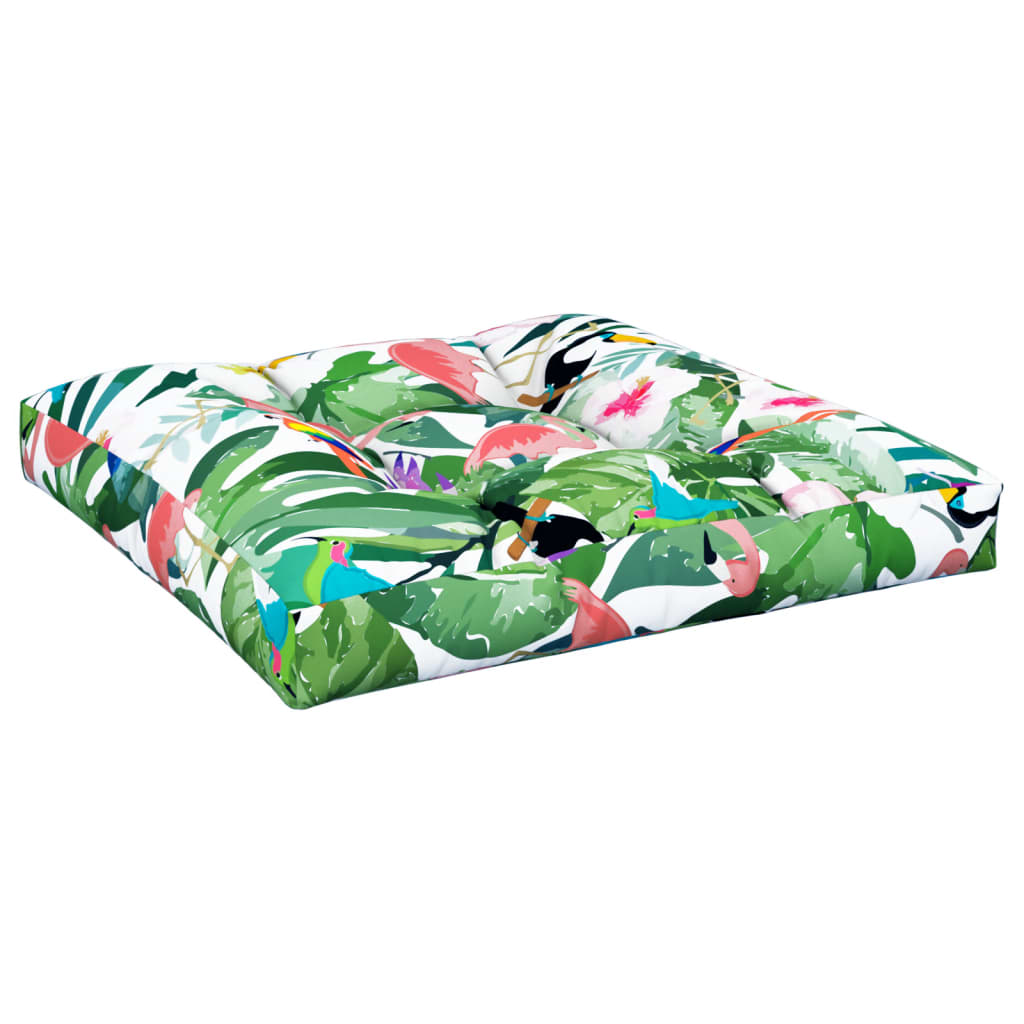 vidaXL Coussins de palette 2 pcs Multicolore Tissu