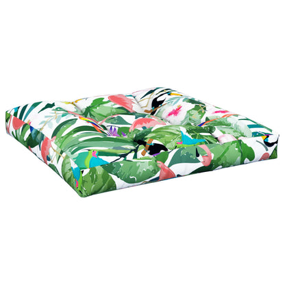 vidaXL Coussins de palette 2 pcs Multicolore Tissu