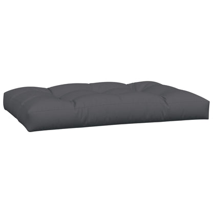 vidaXL Coussins de palette 2 pcs Anthracite Tissu