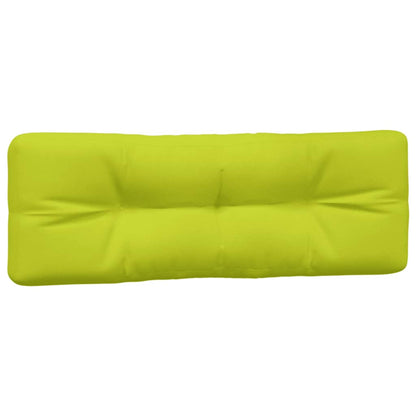 vidaXL Coussins de palette 2 pcs Vert vif Tissu