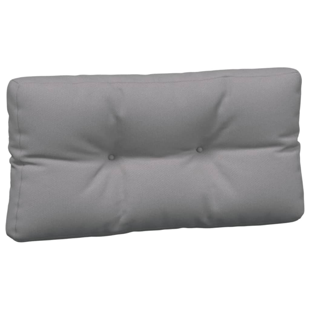 vidaXL Coussins de palette 5 pcs Gris Tissu