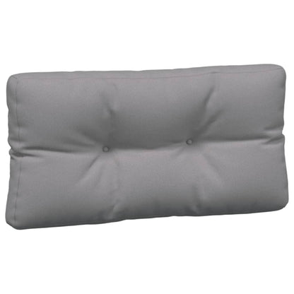 vidaXL Coussins de palette 5 pcs Gris Tissu