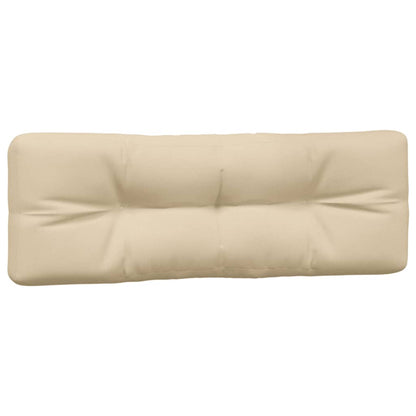 vidaXL Coussins de palette 5 pcs Tissu beige
