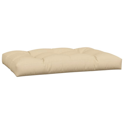 vidaXL Coussins de palette 5 pcs Tissu beige