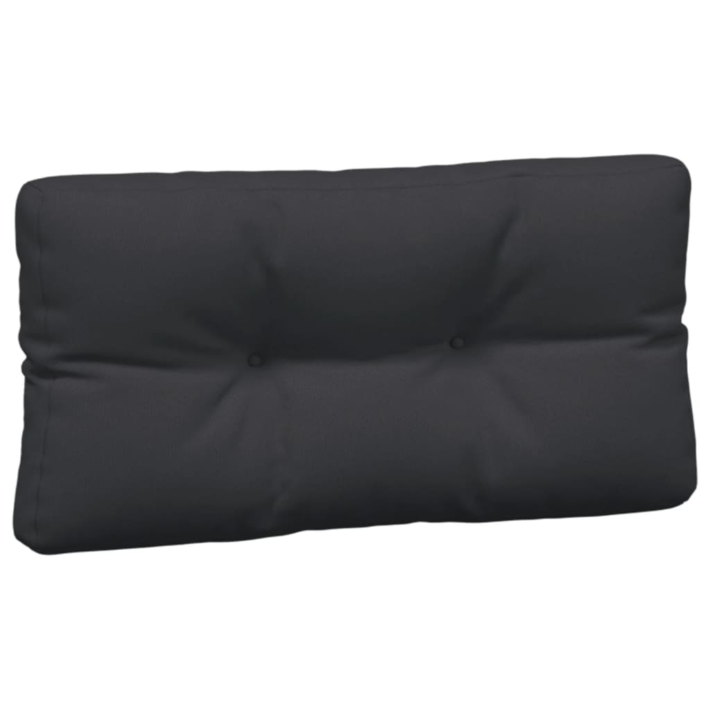 vidaXL Coussins de palette 5 pcs Tissu noir