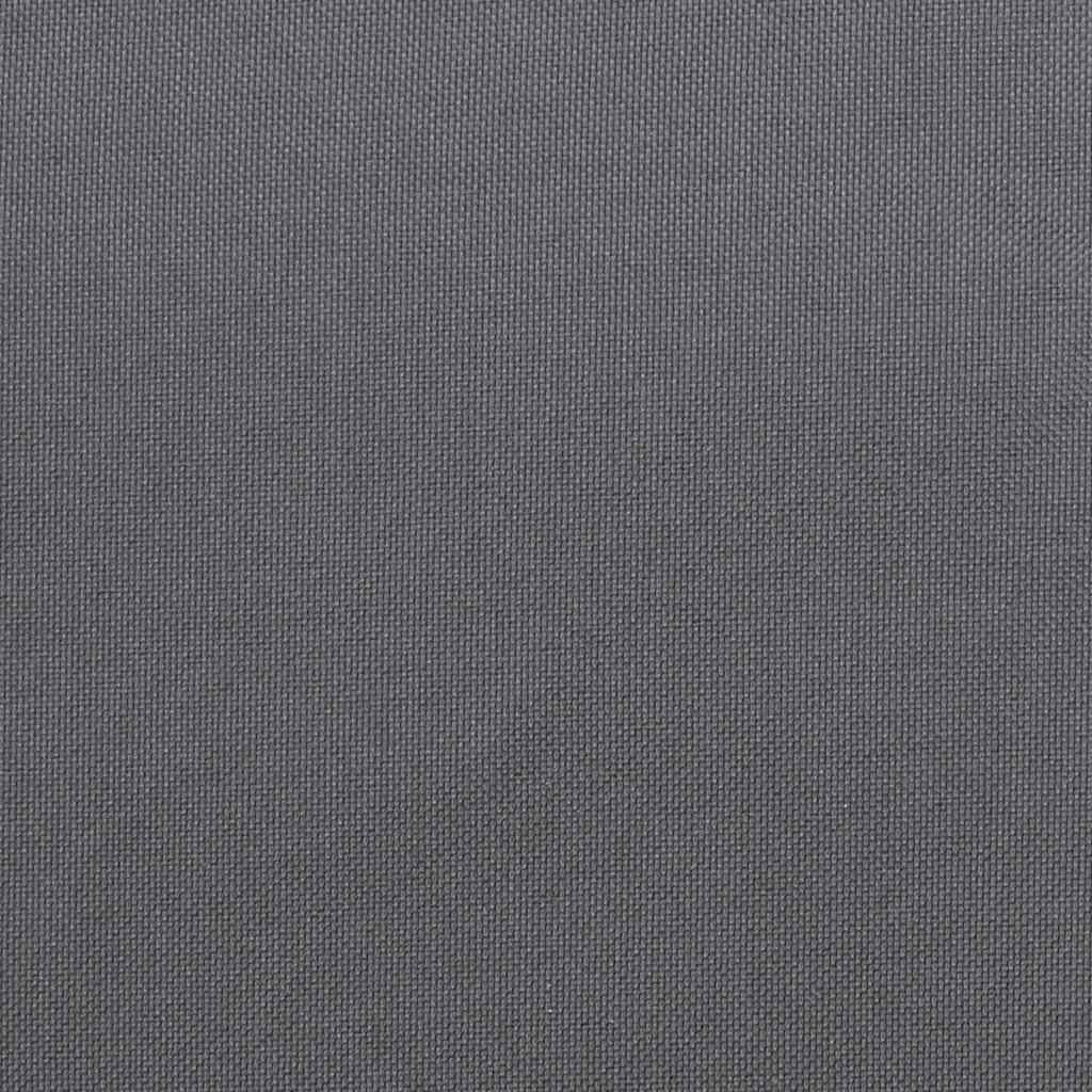 Palettenkissen 2-tlg. Anthrazit Stoff