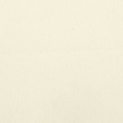 vidaXL Coussins de palette 2 pcs Crème Tissu
