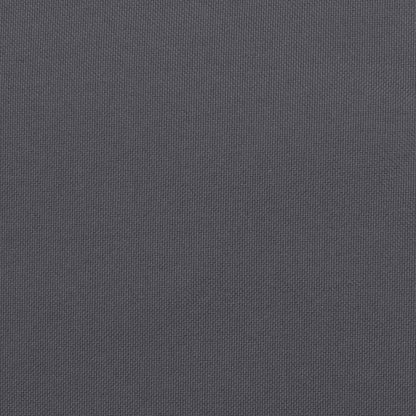 vidaXL Coussins de palette 2 pcs Anthracite Tissu