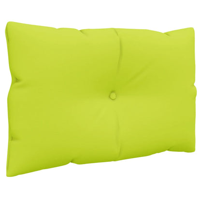 vidaXL Coussins de palette 2 pcs Vert vif Tissu