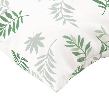 vidaXL Palettenkissen 2 Stk. Bluttmuster Oxford-Gewebe