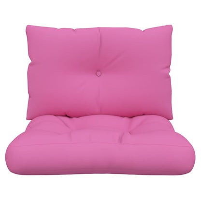 vidaXL Palettenkissen 2 Stk. Rosa Oxford-Gewebe