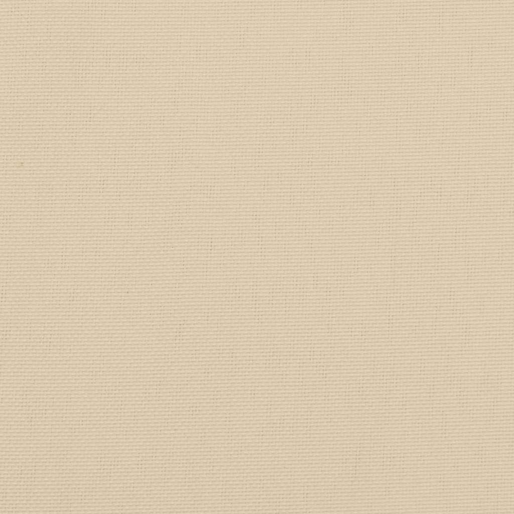 vidaXL Coussins de palette 3 pcs Tissu beige