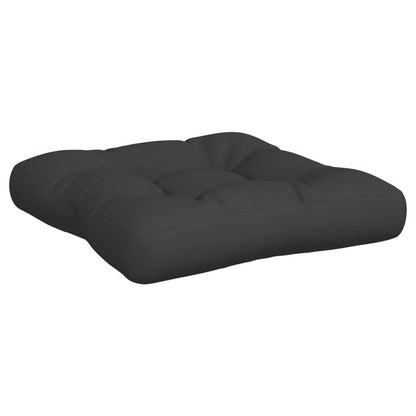 vidaXL Coussins pour palettes 3 pcs Noir Tissu