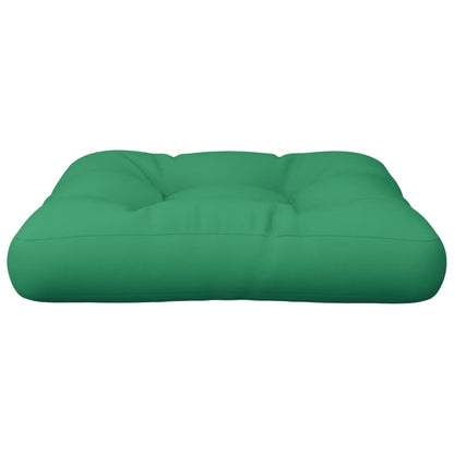 vidaXL Coussins de palette vert Tissu
