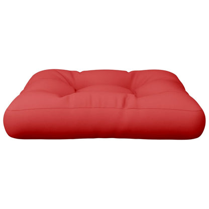 vidaXL Palettenkissen Rot Stoff