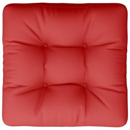 vidaXL Palettenkissen Rot Stoff