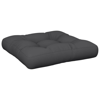vidaXL Coussins de palette Noir 60x61,5x10 cm Tissu