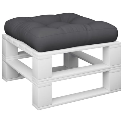 vidaXL Coussins de palette Noir 60x61,5x10 cm Tissu