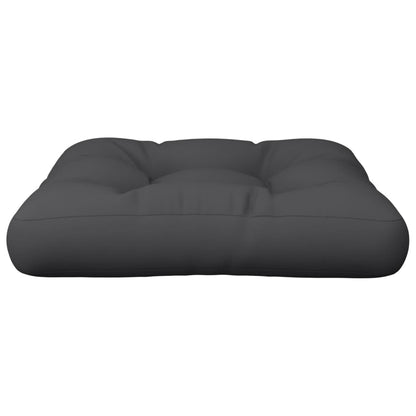 vidaXL Coussins de palette Noir 60x61,5x10 cm Tissu