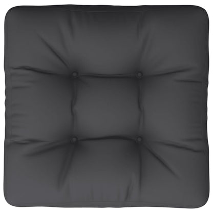 vidaXL Coussins de palette Noir 60x61,5x10 cm Tissu
