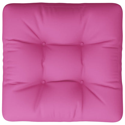 vidaXL Palettenkissen Rosa 60x61,5x10 cm Oxford-Gewebe