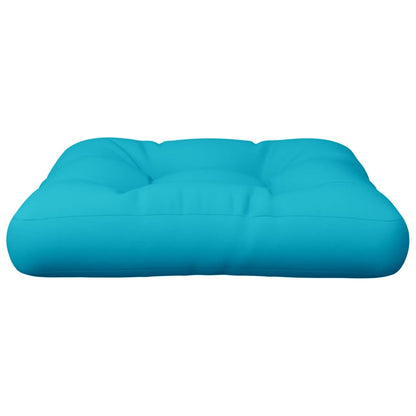 vidaXL Palettenkissen Türkis 60x61,5x10 cm Oxford-Gewebe