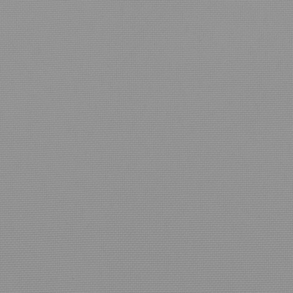 Palettenkissen Grau 58x58x10 cm Stoff