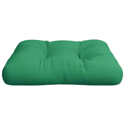 vidaXL Palettenkissen Grün 58x58x10 cm Stoff