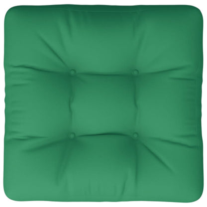 vidaXL Palettenkissen Grün 58x58x10 cm Stoff