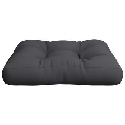 vidaXL Coussin de palette noir 58x58x10 cm en tissu