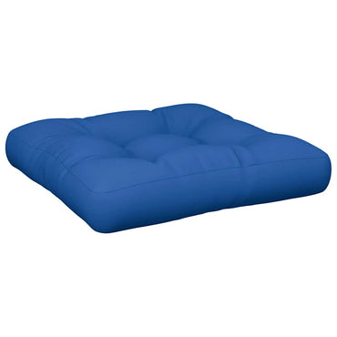 vidaXL Palettenkissen Blau 58x58x10 cm Stoff