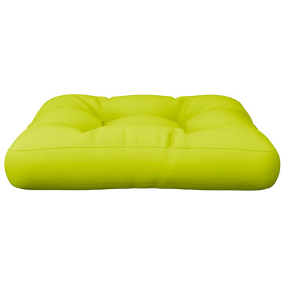vidaXL Palettenkissen Knallgrün 58x58x10 cm Stoff