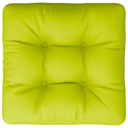 vidaXL Palettenkissen Knallgrün 58x58x10 cm Stoff