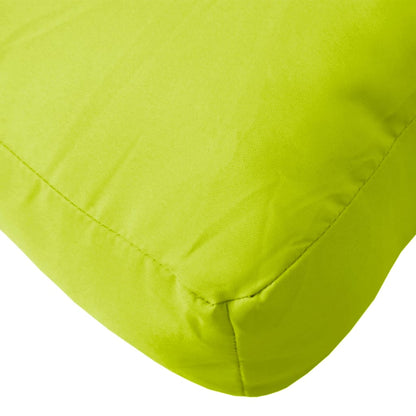vidaXL Palettenkissen Knallgrün 58x58x10 cm Stoff