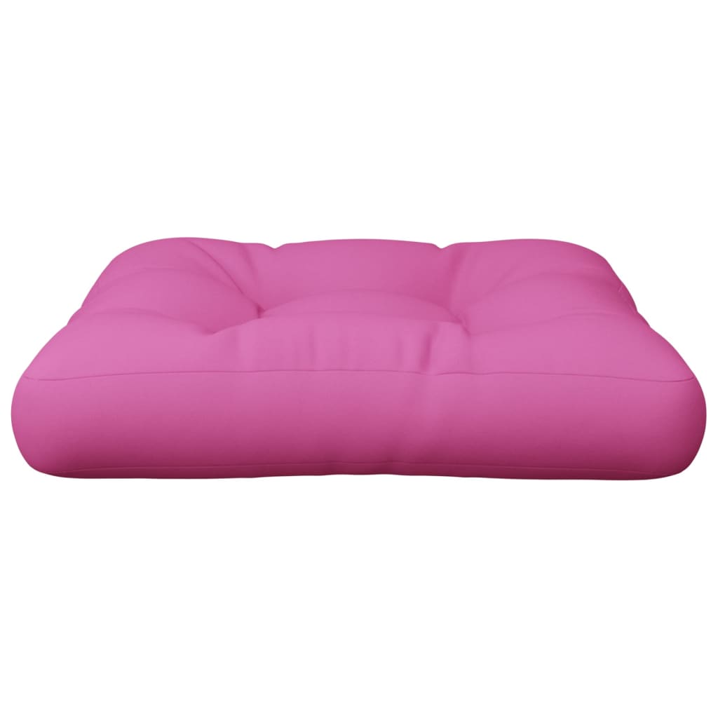 vidaXL Coussin de palette rose 58x58x10 cm en tissu Oxford