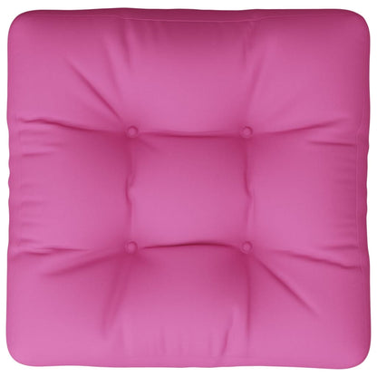 vidaXL Coussin de palette rose 58x58x10 cm en tissu Oxford