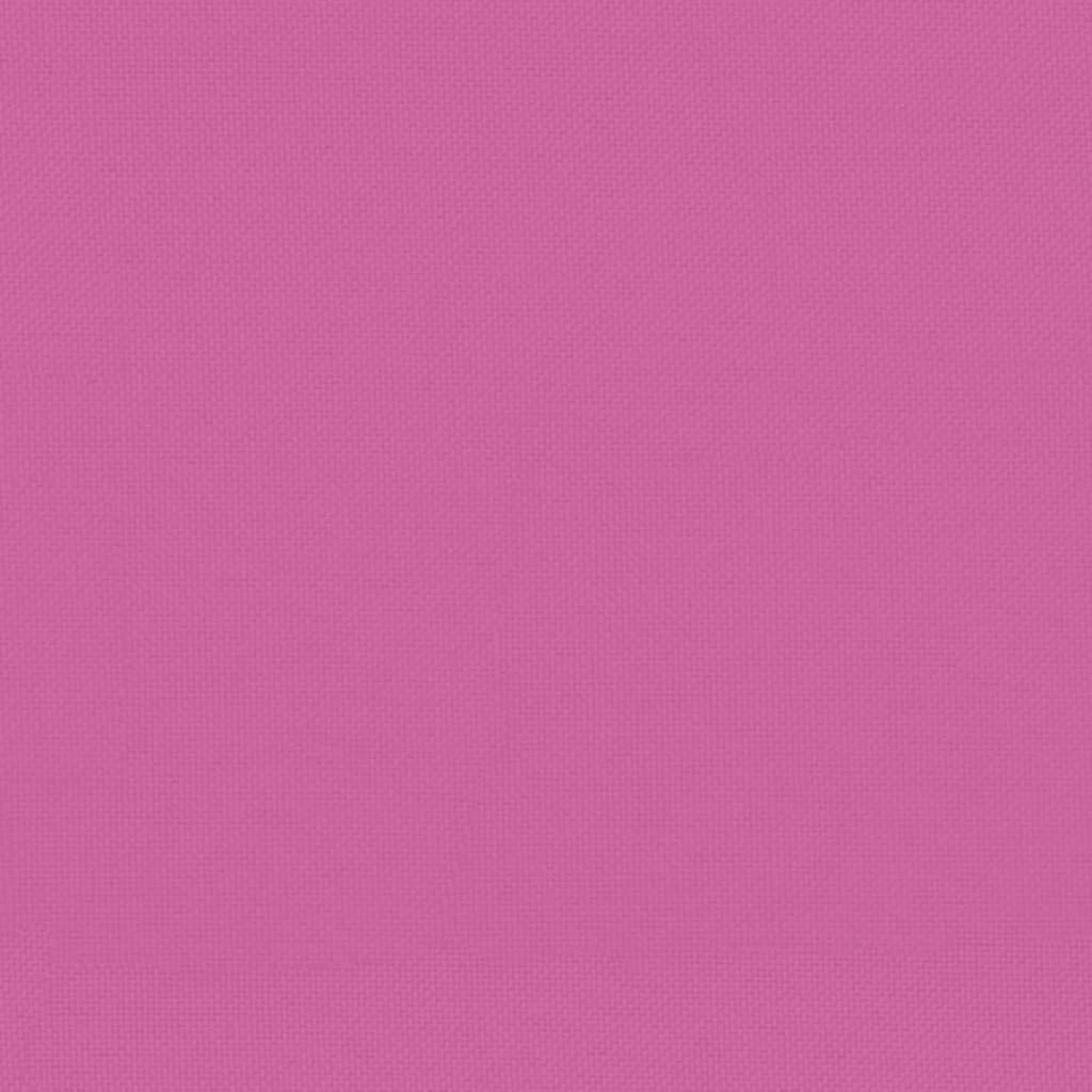 vidaXL Coussin de palette rose 58x58x10 cm en tissu Oxford