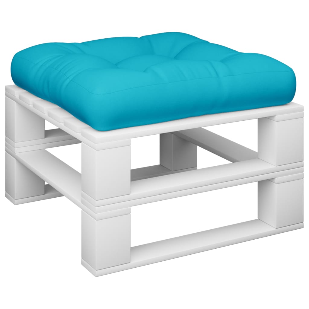 vidaXL Palettenkissen Türkis 58x58x10 cm Oxford-Gewebe
