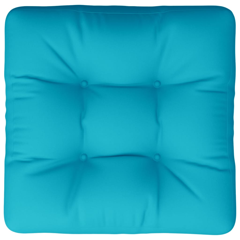 vidaXL Palettenkissen Türkis 58x58x10 cm Oxford-Gewebe
