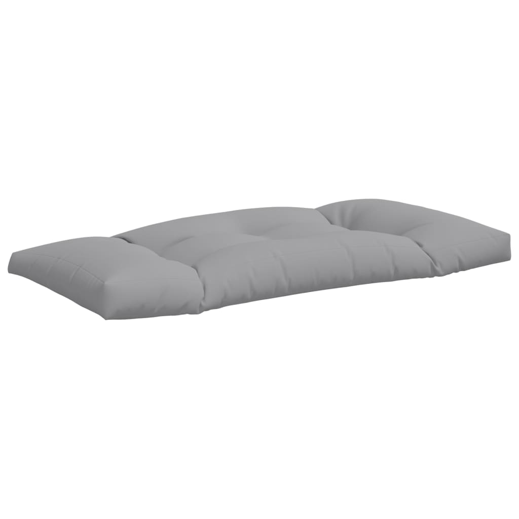 vidaXL Coussins de palette 3 pcs Gris Tissu