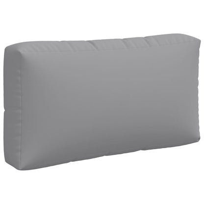 vidaXL Coussins de palette 3 pcs Gris Tissu