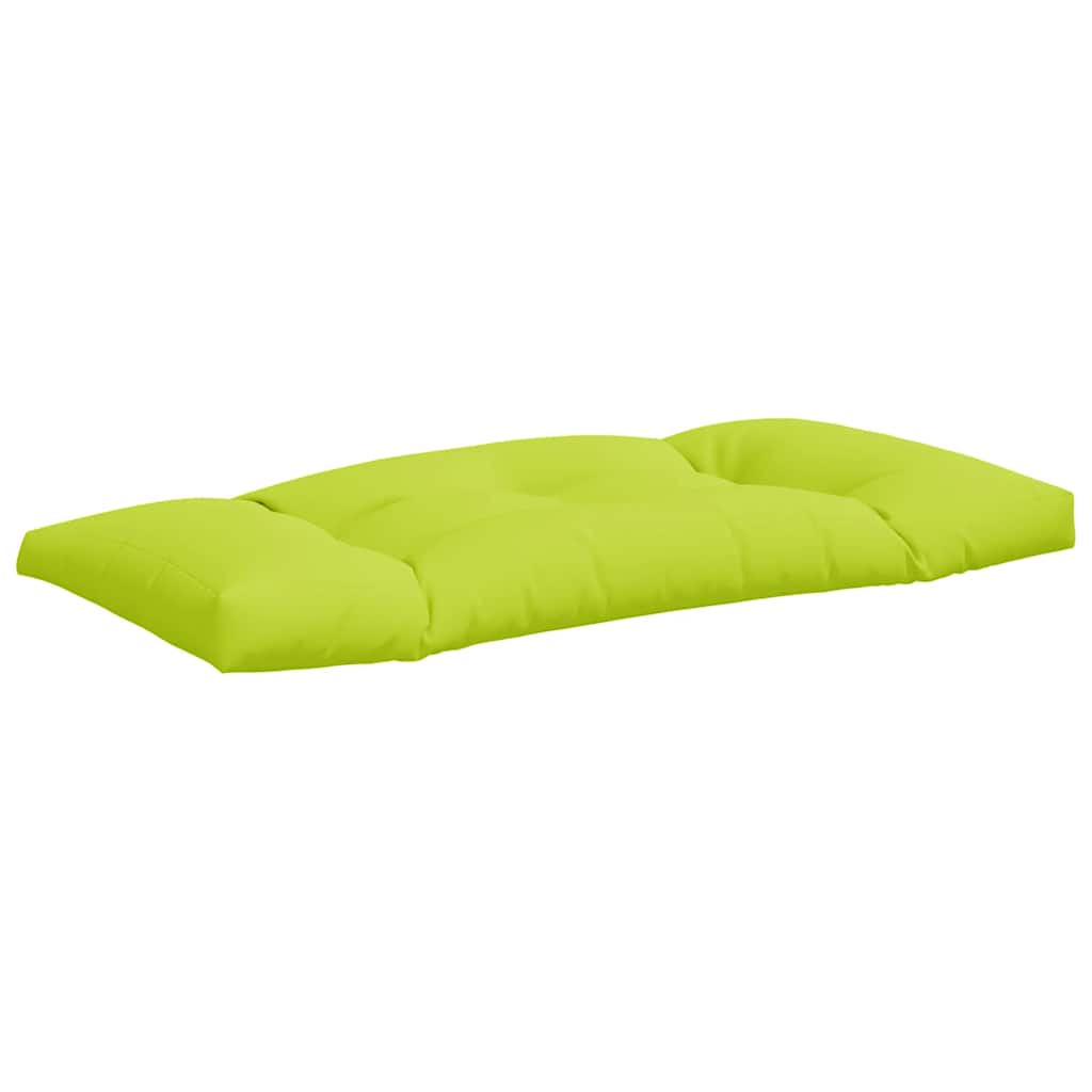 vidaXL Coussins de palette 3 pcs. Vert clair Tissu